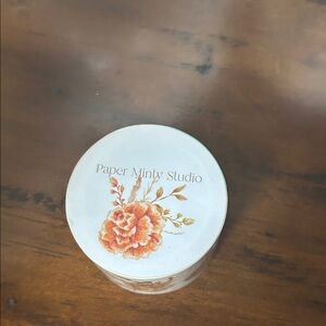 Paperminty Washi Floral with letters print new